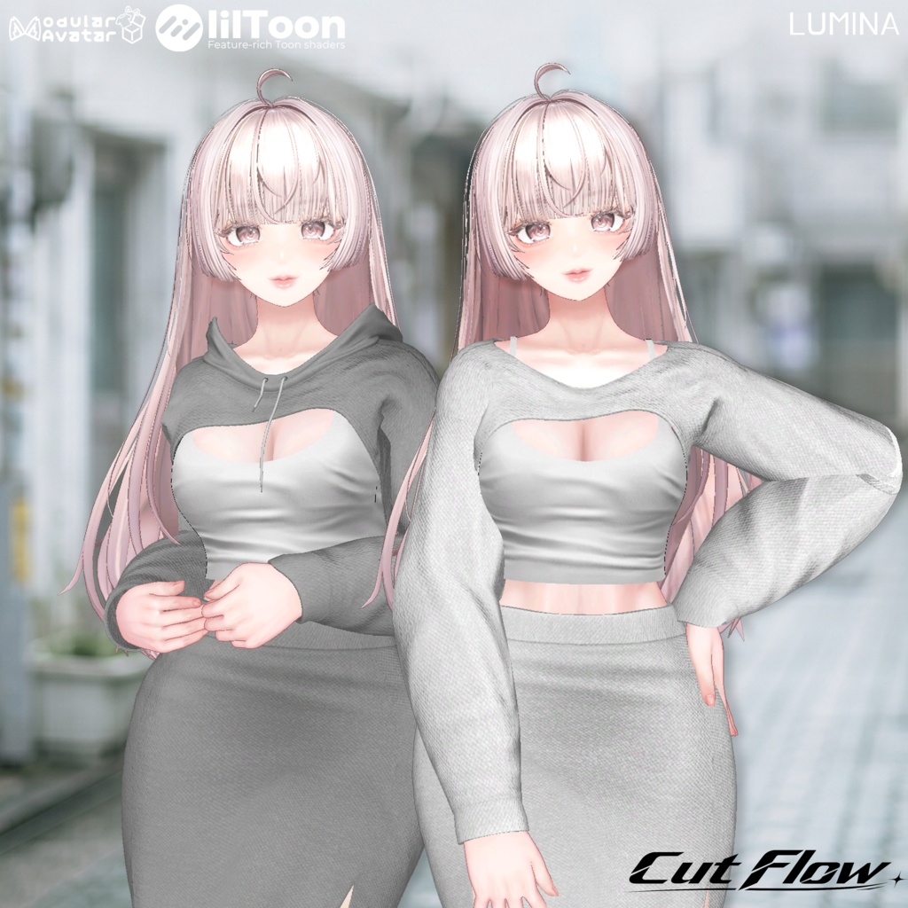【オープニングセール】【14 Avatars】NO_03. ✂️ Cut Flow|断流(だんりゅう)