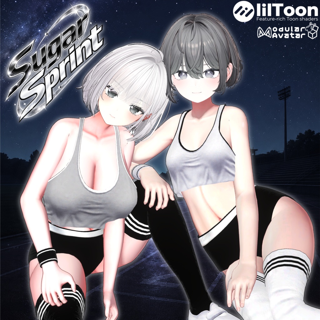 🍭Sale 中🍭【16 Avatars】NO_04. 🍬 Sugar Sprint⚡|甘駆け(あまがけ)