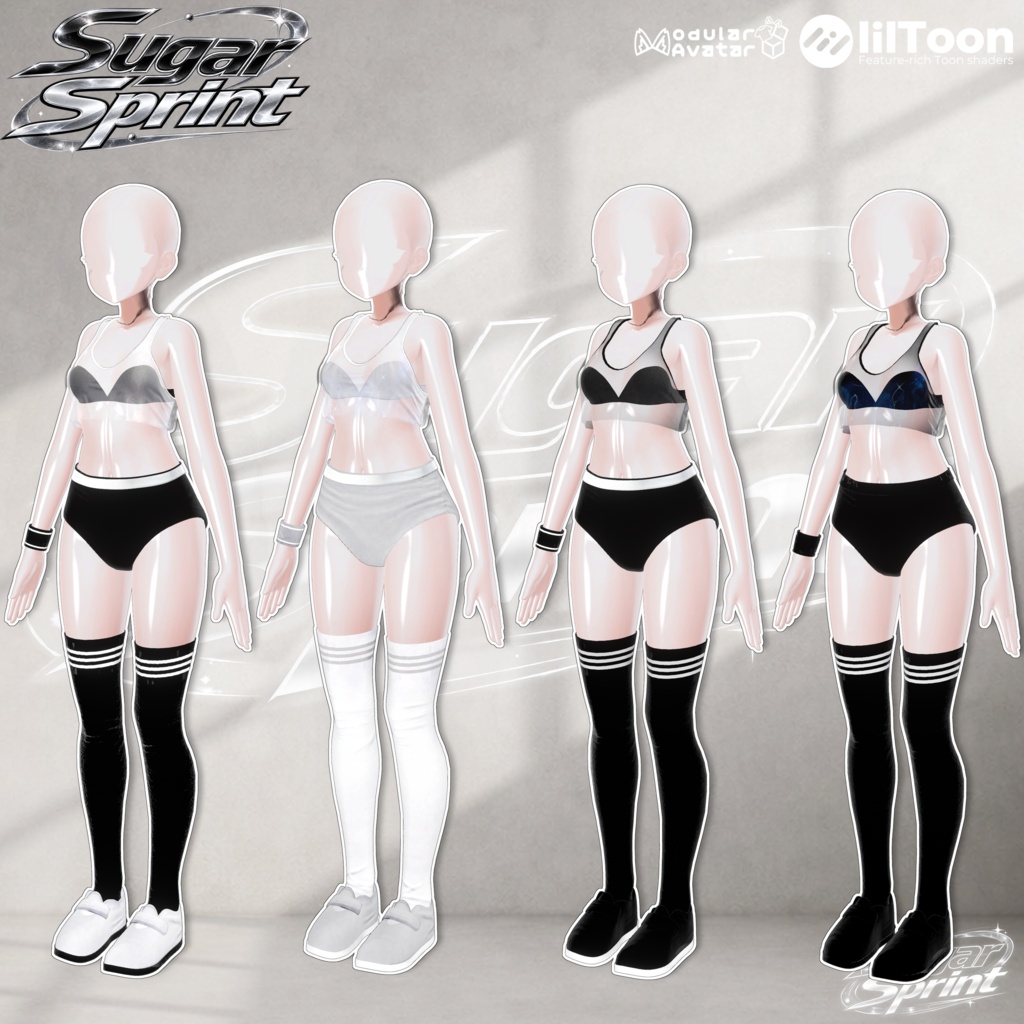 🍭Sale 中🍭【16 Avatars】NO_04. 🍬 Sugar Sprint⚡|甘駆け(あまがけ)