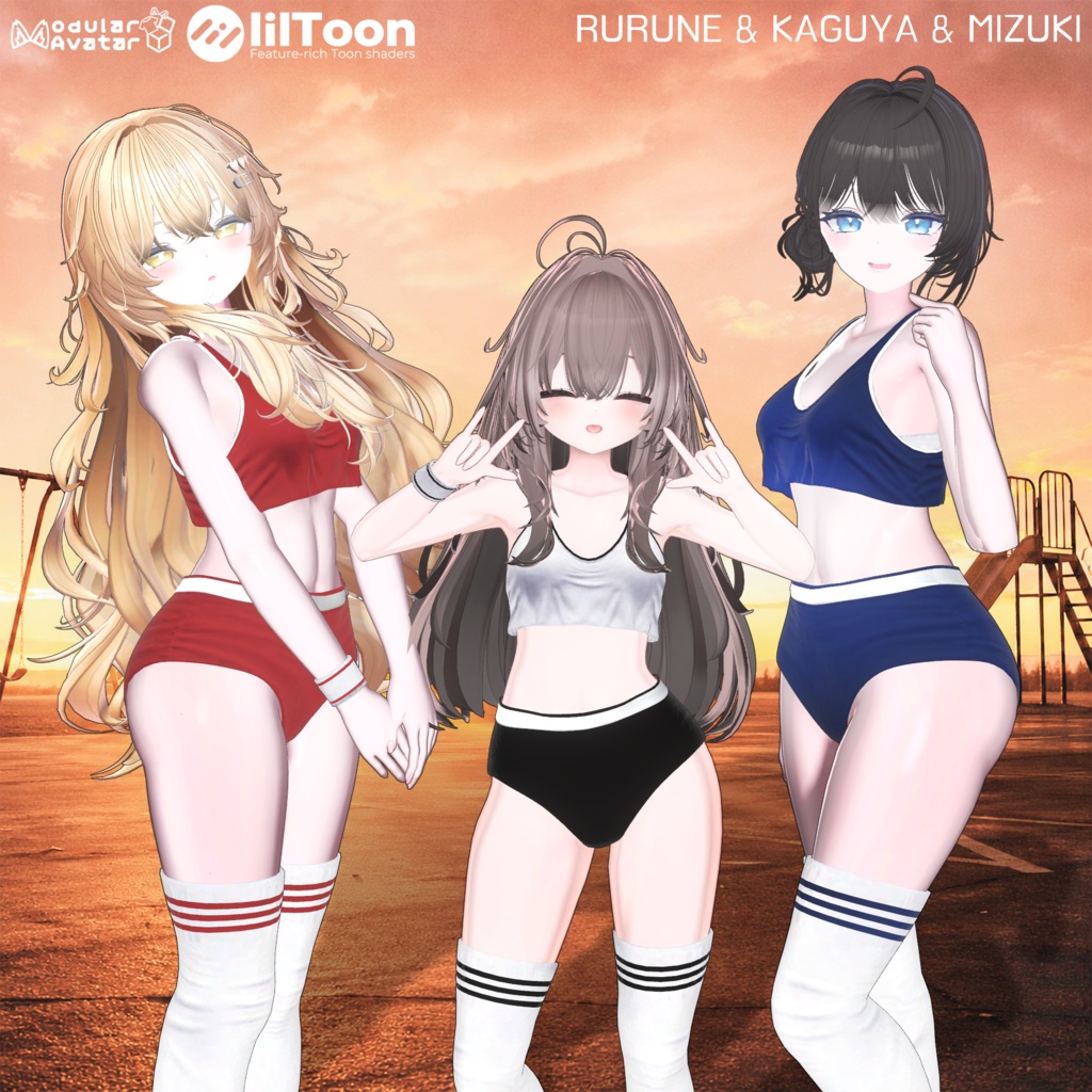 🍭Sale 中🍭【16 Avatars】NO_04. 🍬 Sugar Sprint⚡|甘駆け(あまがけ)