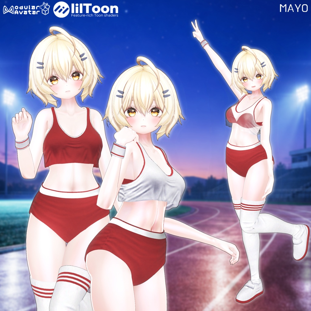 🍭Sale 中🍭【16 Avatars】NO_04. 🍬 Sugar Sprint⚡|甘駆け(あまがけ)