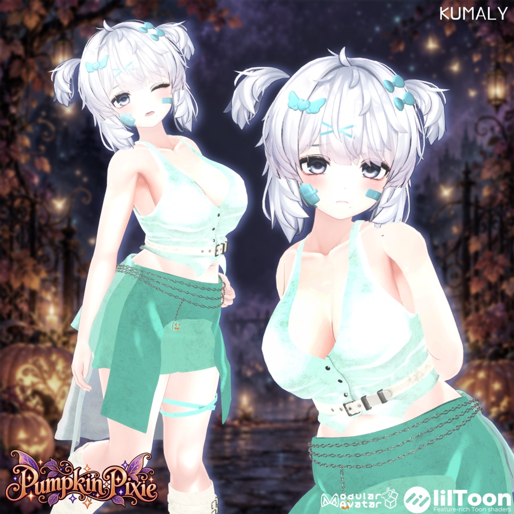 SALE 【18 Avatars】🎃 NO_06. Pumpkin Pixie