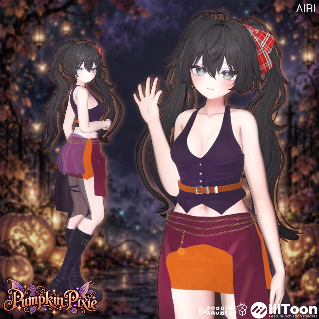 SALE 【18 Avatars】🎃 NO_06. Pumpkin Pixie