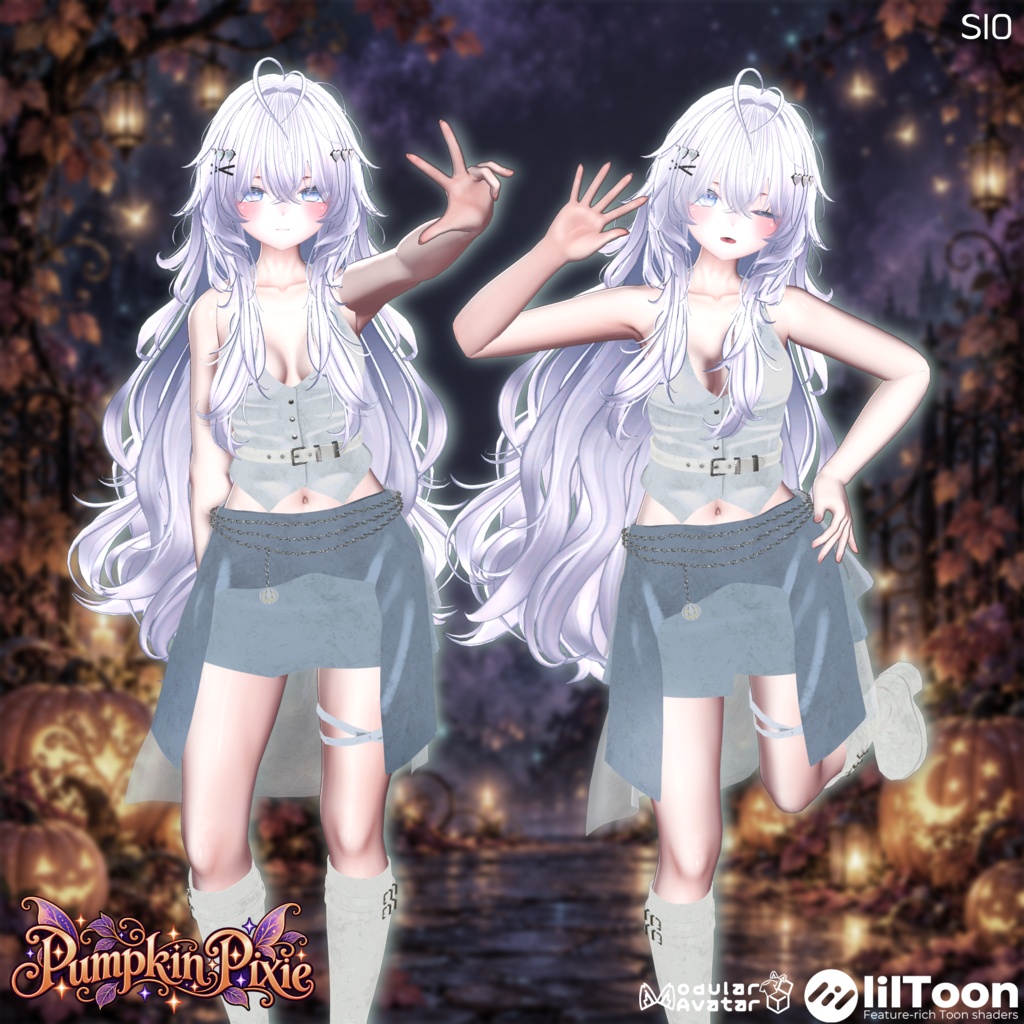 SALE 【18 Avatars】🎃 NO_06. Pumpkin Pixie