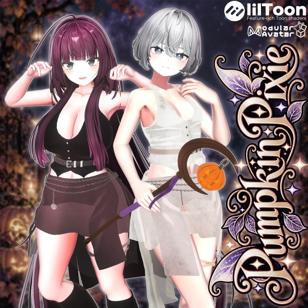 SALE 【18 Avatars】🎃 NO_06. Pumpkin Pixie