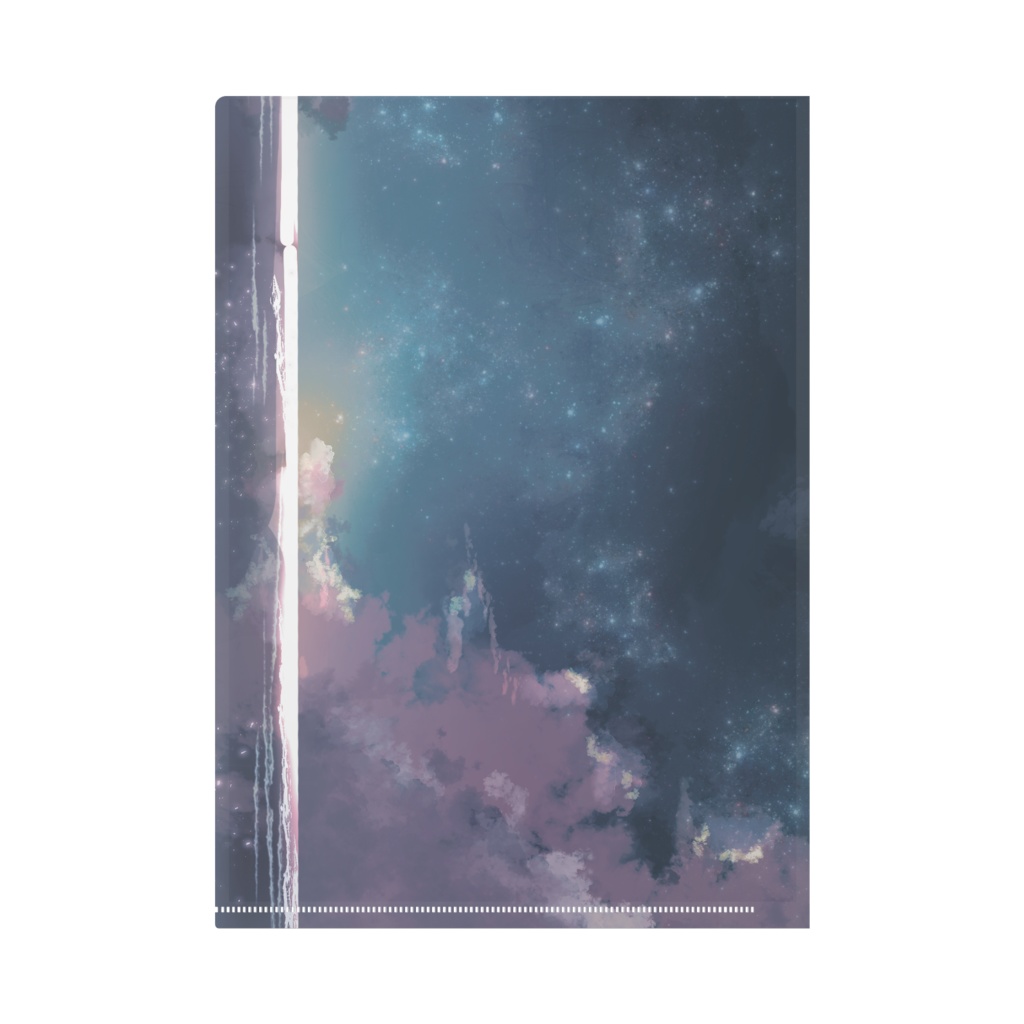 蜜音はに 夜と幸せ クリアファイル