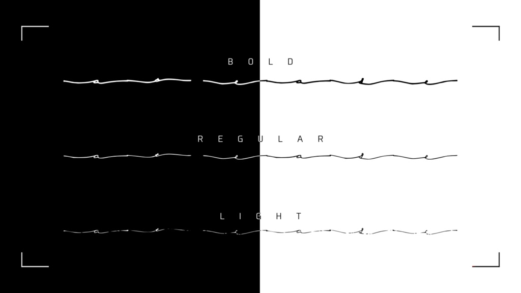 フォント素材「at ease」