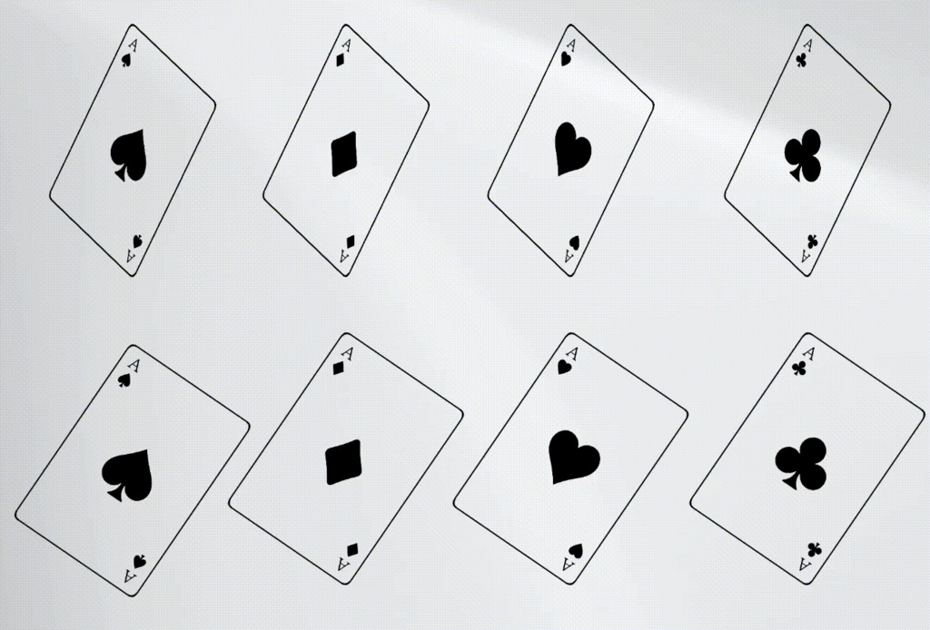 くるくるトランプapng素材