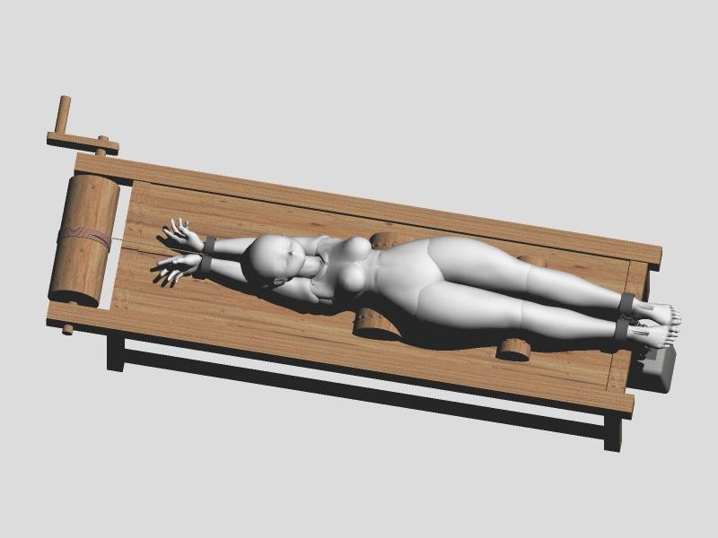 拷問具:身体伸ばし台 TYPE-A