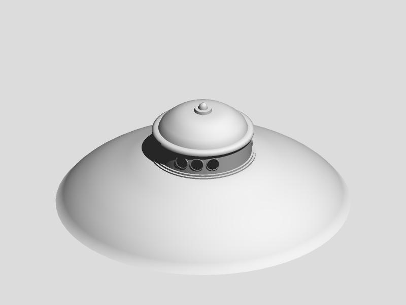昭和レトロ:アダムスキー型UFO