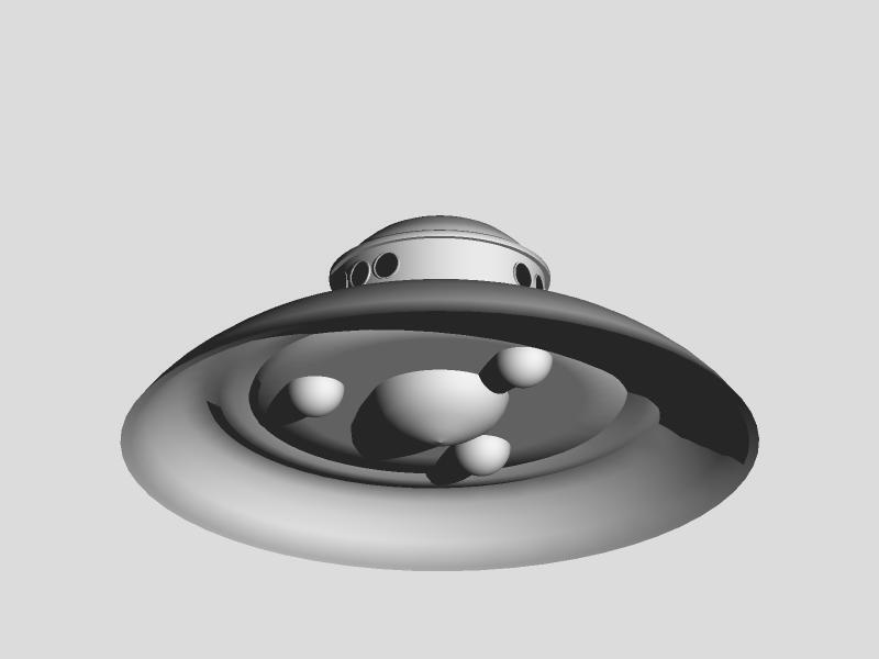 昭和レトロ:アダムスキー型UFO