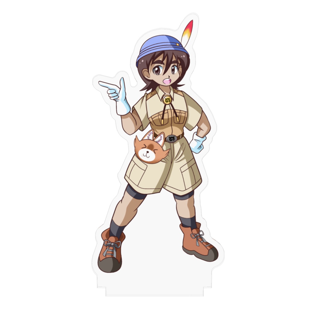 けものフレンズ3 太眉隊長アクリルスタンド