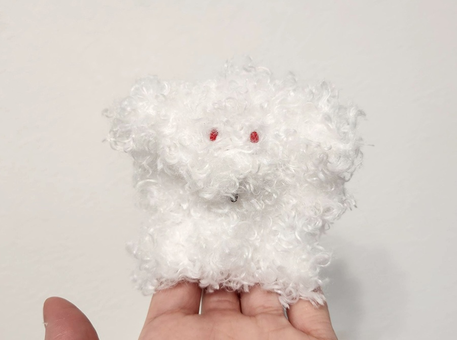 【SOLD】いぬぬい／しろもちゃ