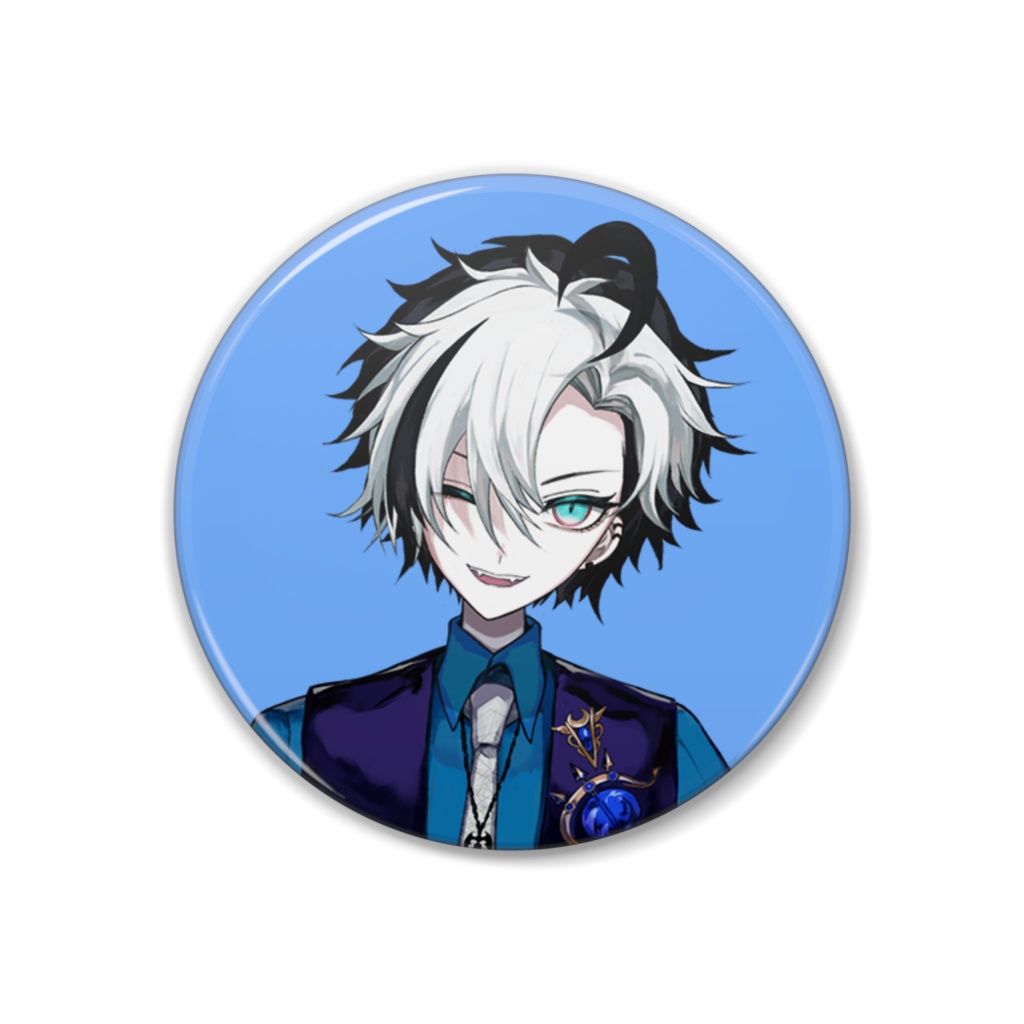 キョウカイチの新衣装版　缶バッチ　①