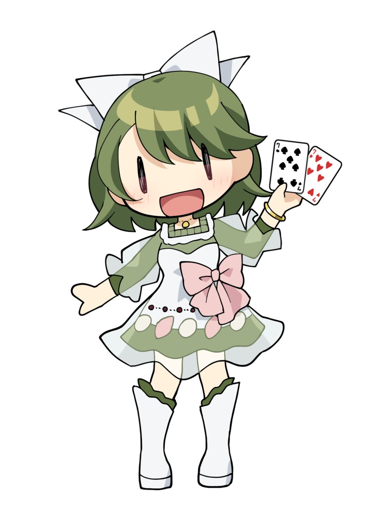 抹茶あずきアクリルスタンド（トランプ）