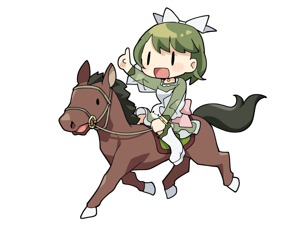 抹茶あずきアクリルスタンド（うま）