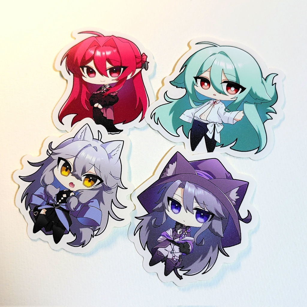 Antitra デフォルメステッカー