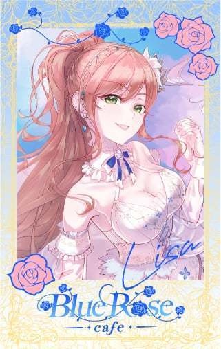 バンドリ Roselia 【BlueRose Cafe】 チェキ風イラストカードセット 礎の花冠ver.