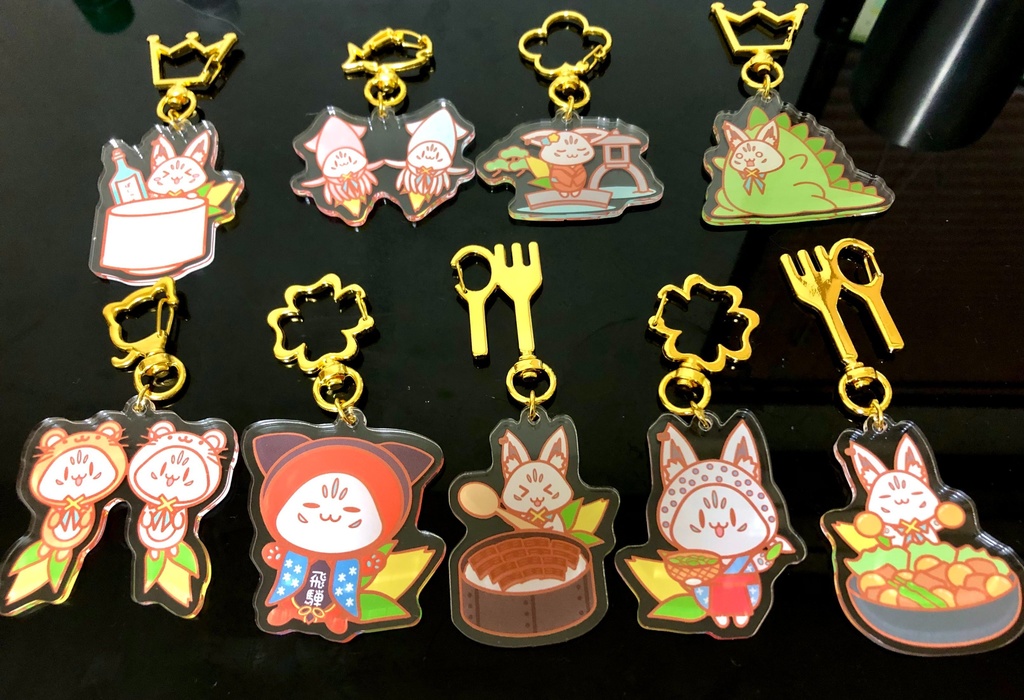 【中部】ご当地すこん部アクキー