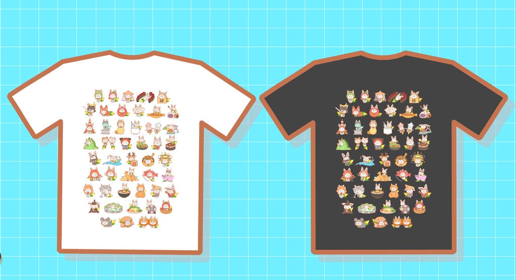 ご当地すこん部Tシャツ(白・黒)