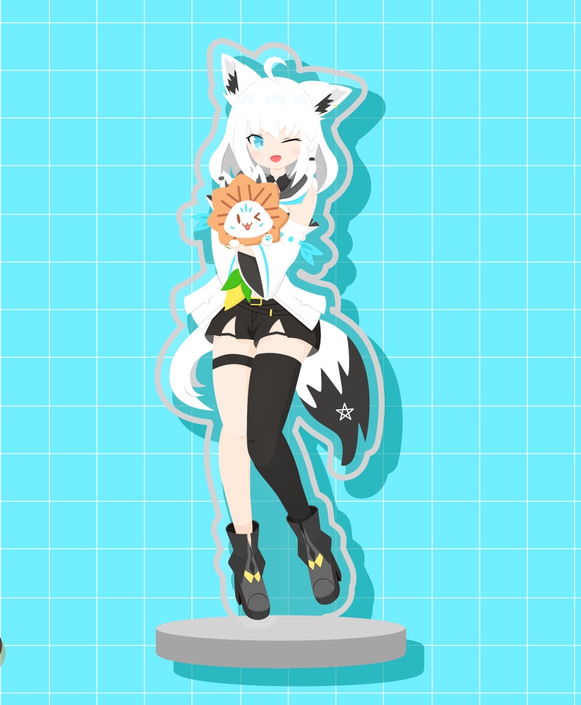 フブちゃん＆ひろしますこん部アクリルスタンド