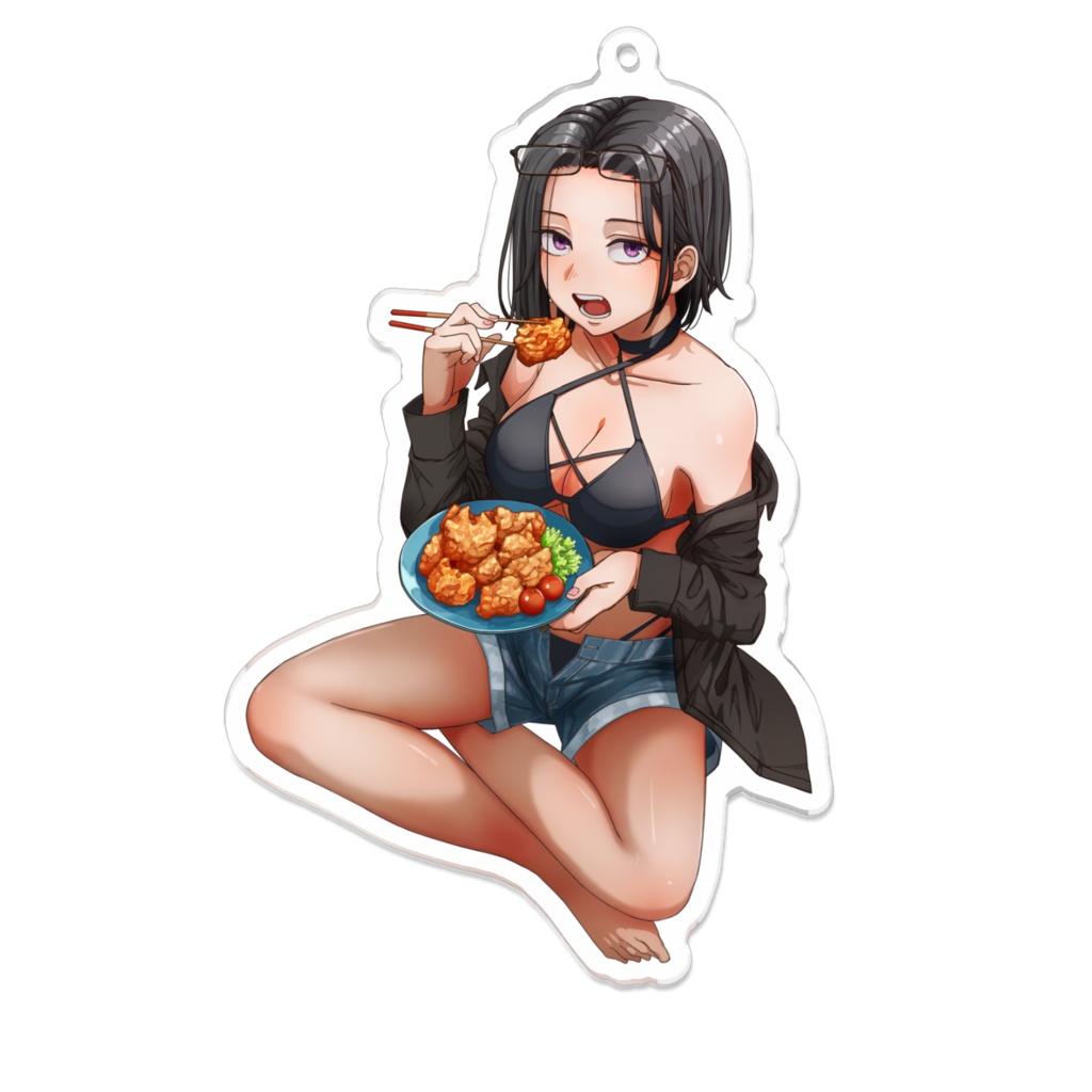 花沢ゆふゆ アクリルキーホルダー1B