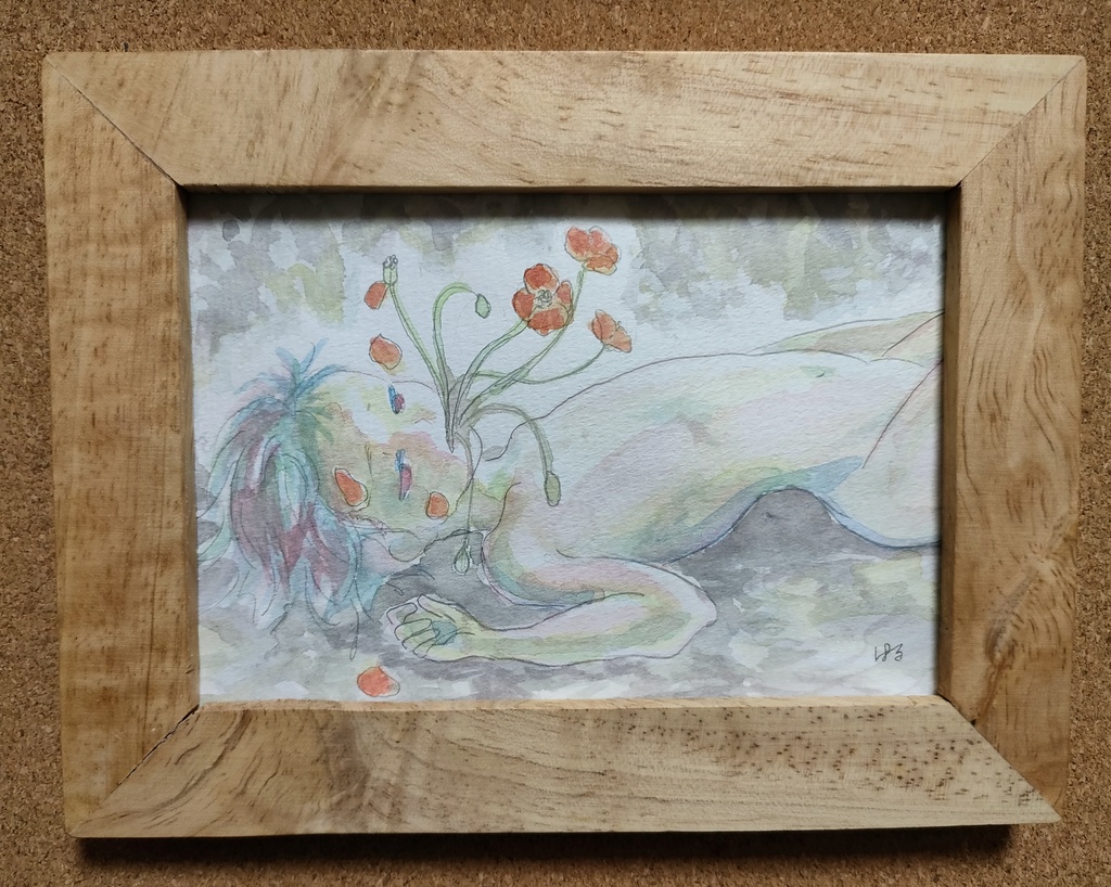 花を喰む少年シリーズ『ナガミヒナゲシ』