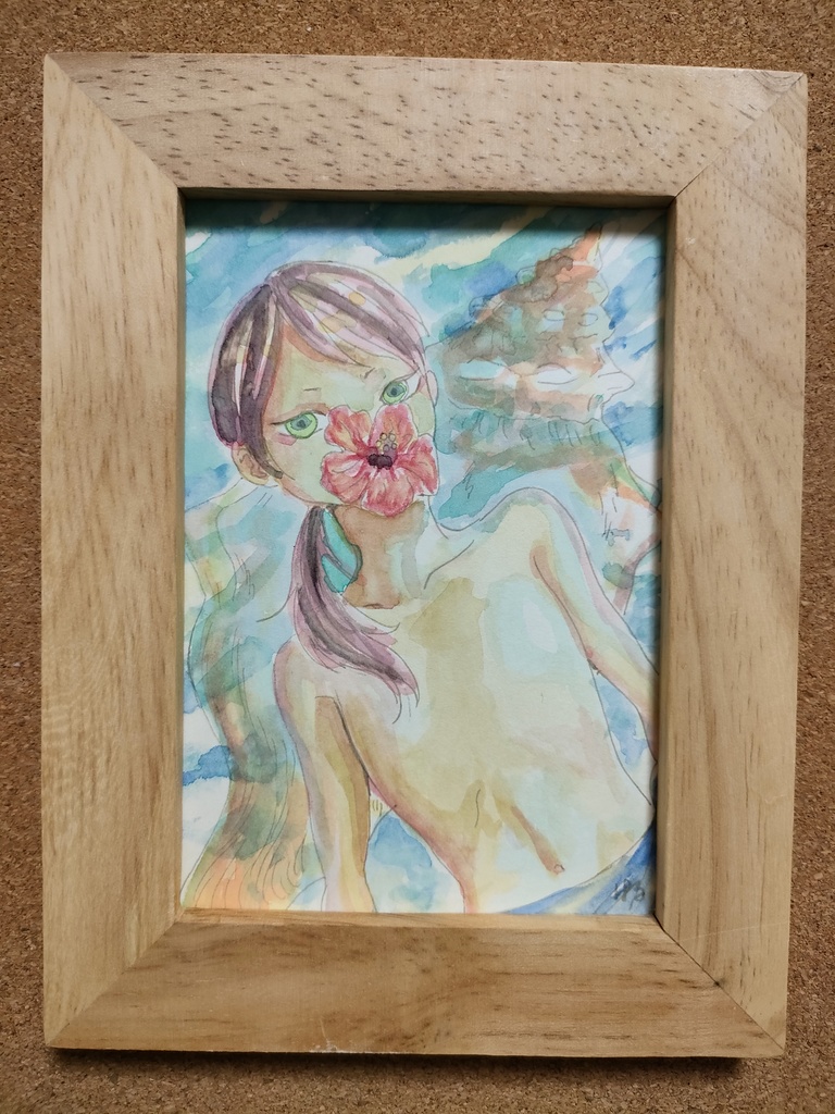 花を喰む少年シリーズ『ハイビスカス』