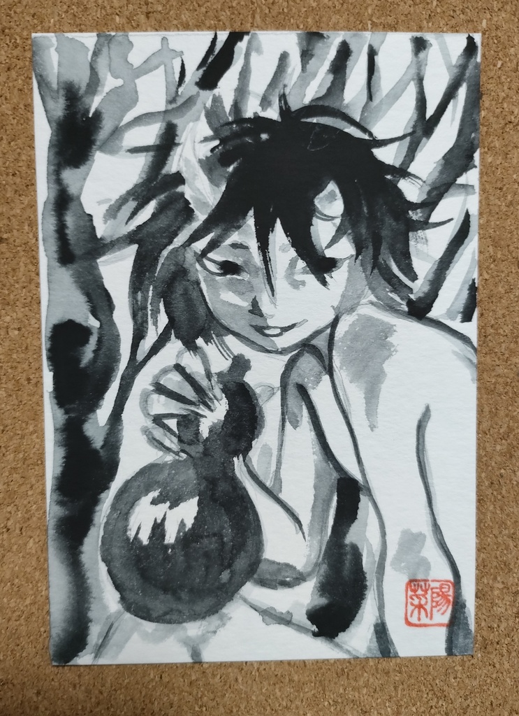 L判原画『小鬼』