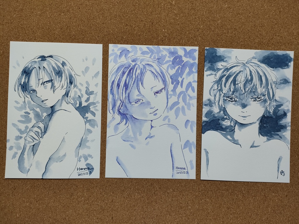 インクイラスト原画