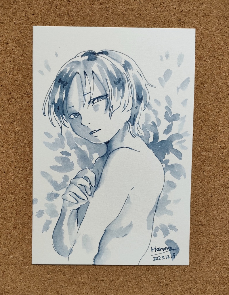 インクイラスト原画