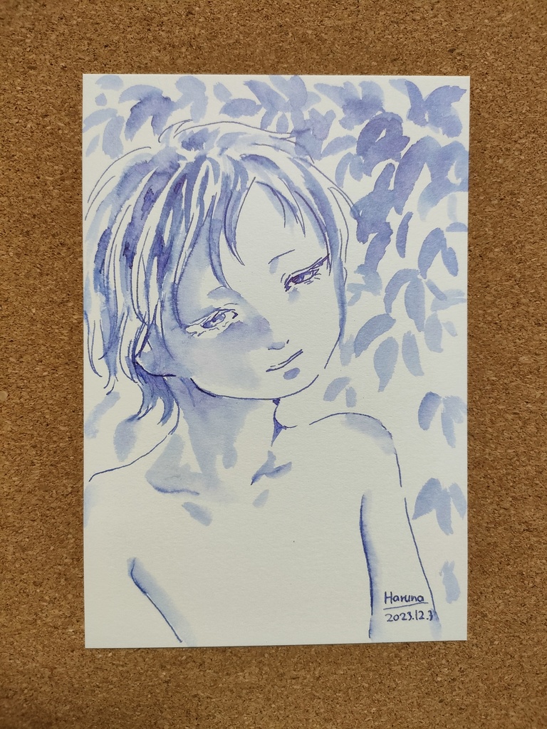 インクイラスト原画