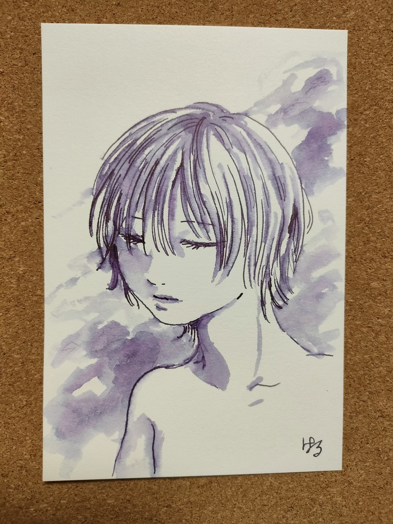 インクイラスト原画