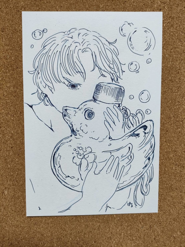 原画『あひる』