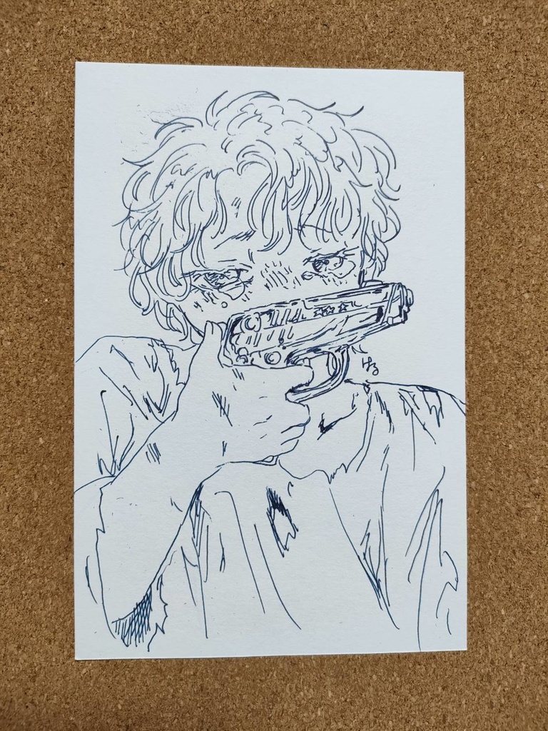 原画『ぼくの命綱』
