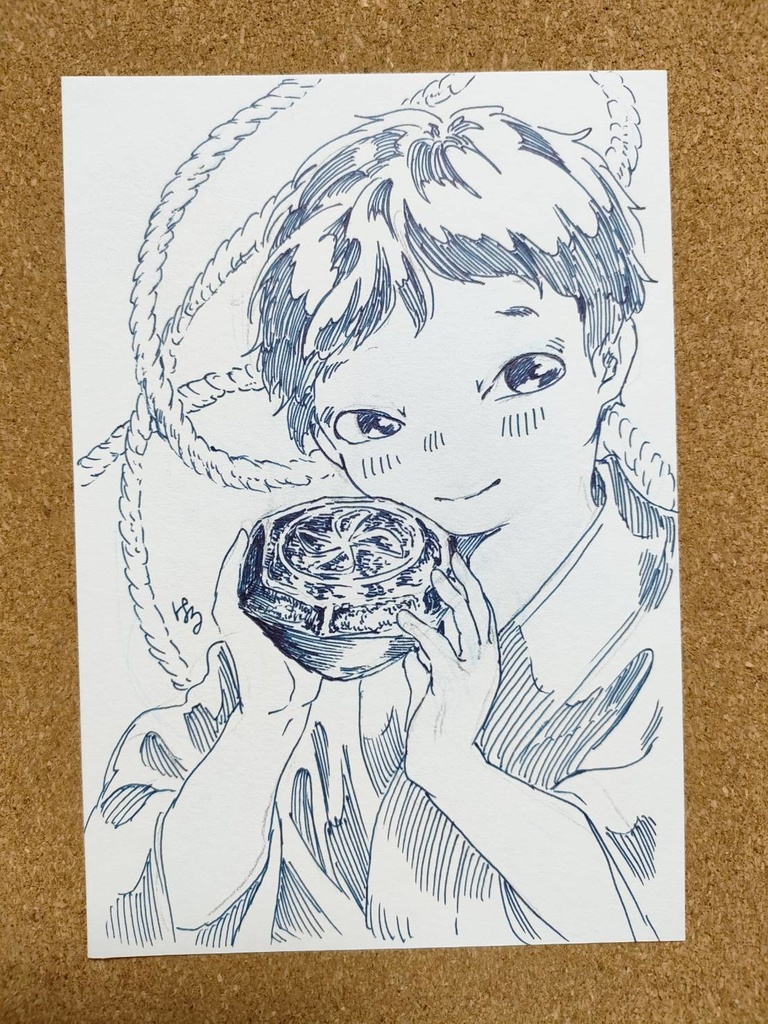 原画『ベーゴマ』