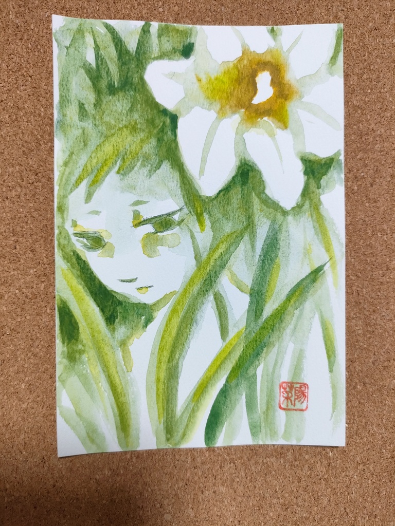 原画『水仙』