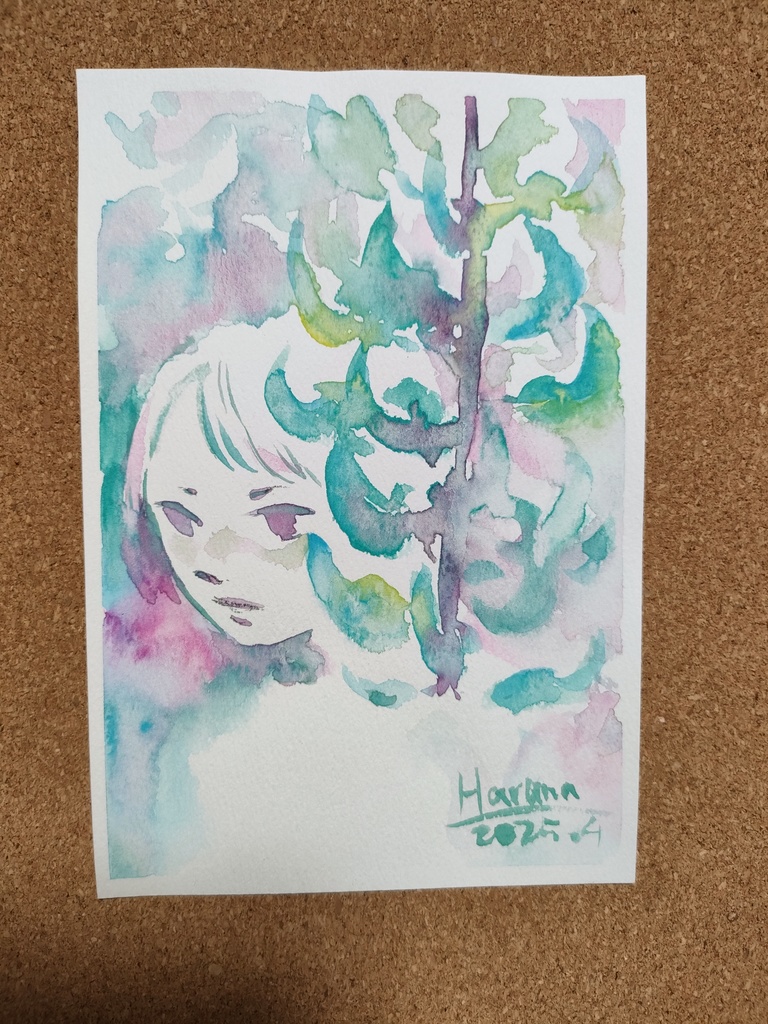 原画『ヒスイカズラ1』