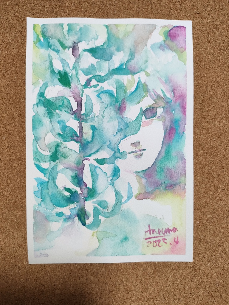 原画『ヒスイカズラ2』
