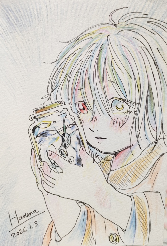 ポストカードサイズ原画 全8種