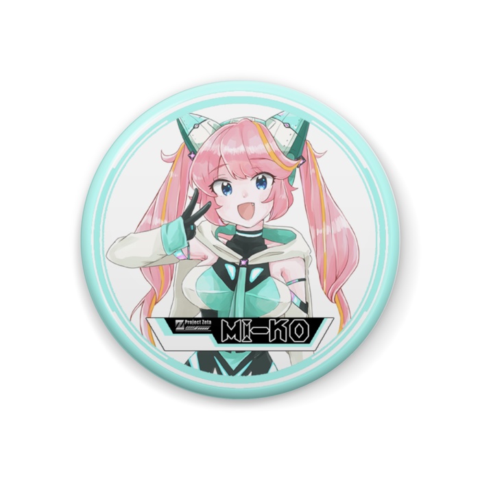 ミー子 缶バッジ