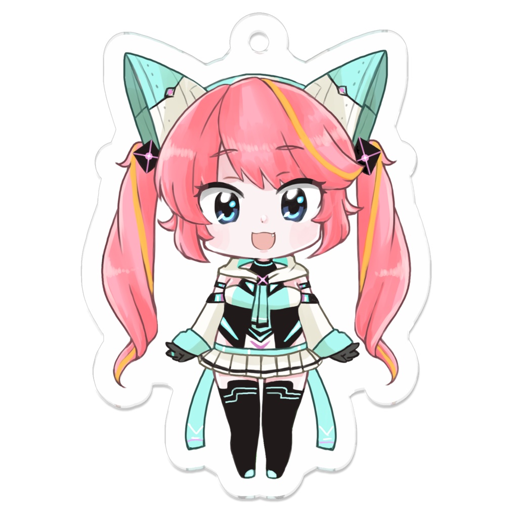 ミー子 デフォルメ版 アクリルキーホルダー