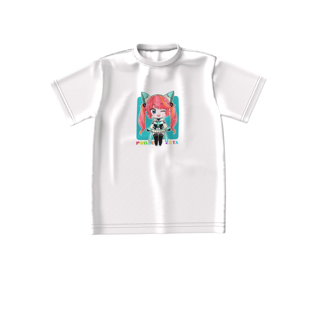 ミー子デフォルメビッグシルエットTシャツ
