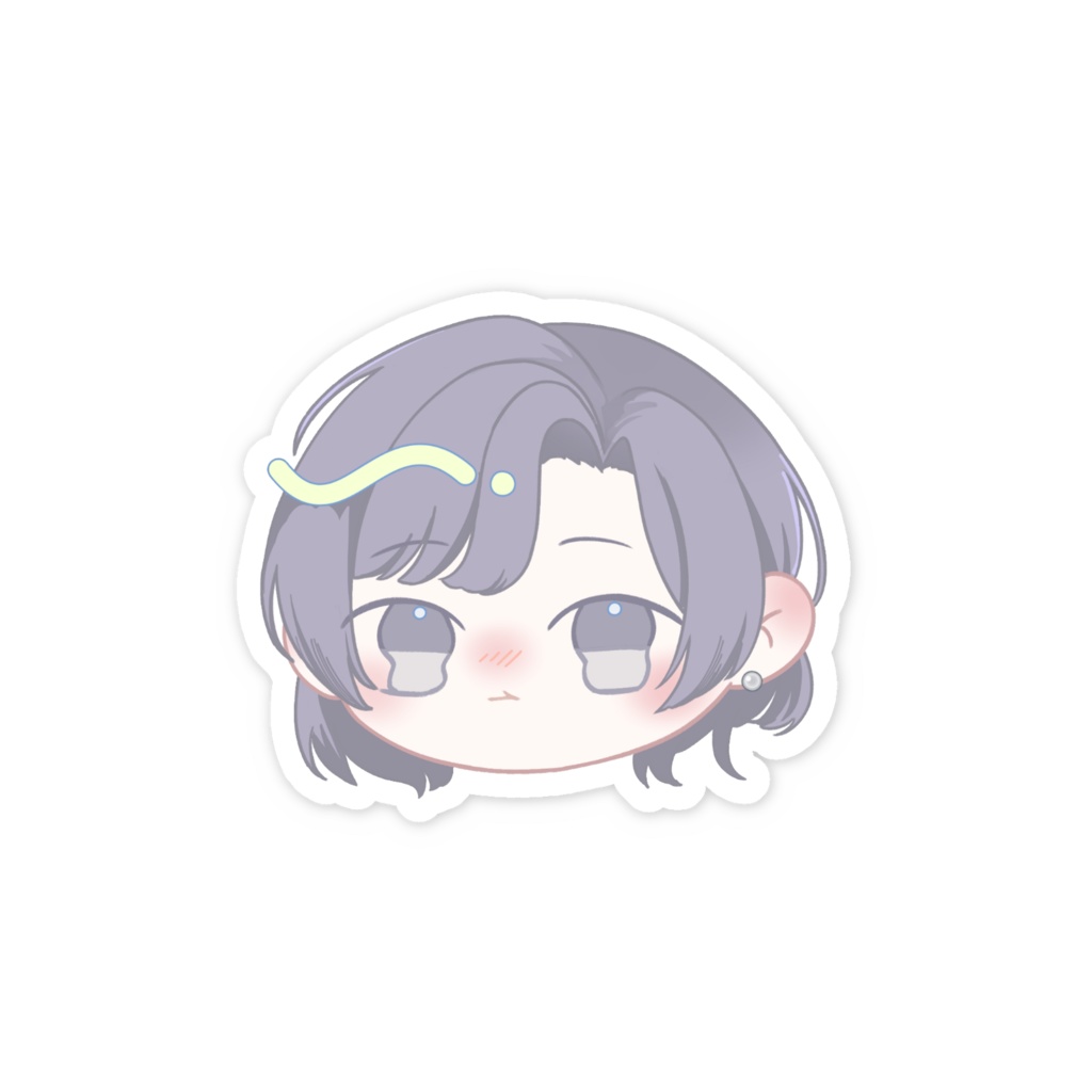 通常衣装 もち顔ステッカー