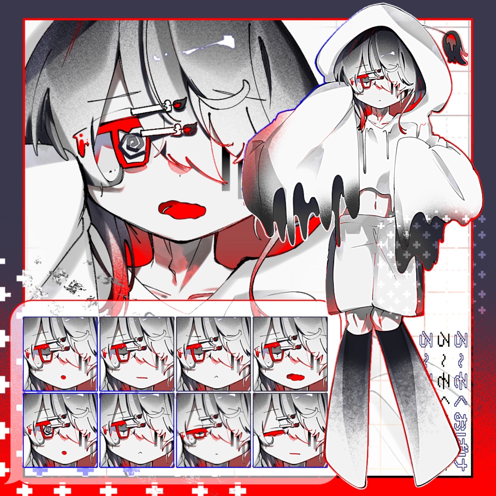 【表情差分6~60種】ろ〜そくモチーフさん_【立ち絵素材】