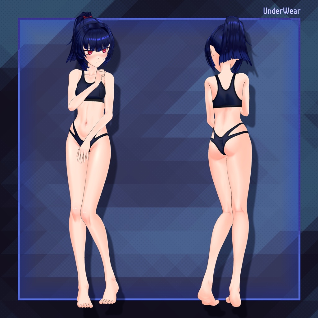 【オリジナル3Dモデル】ノワキ v1.0.0