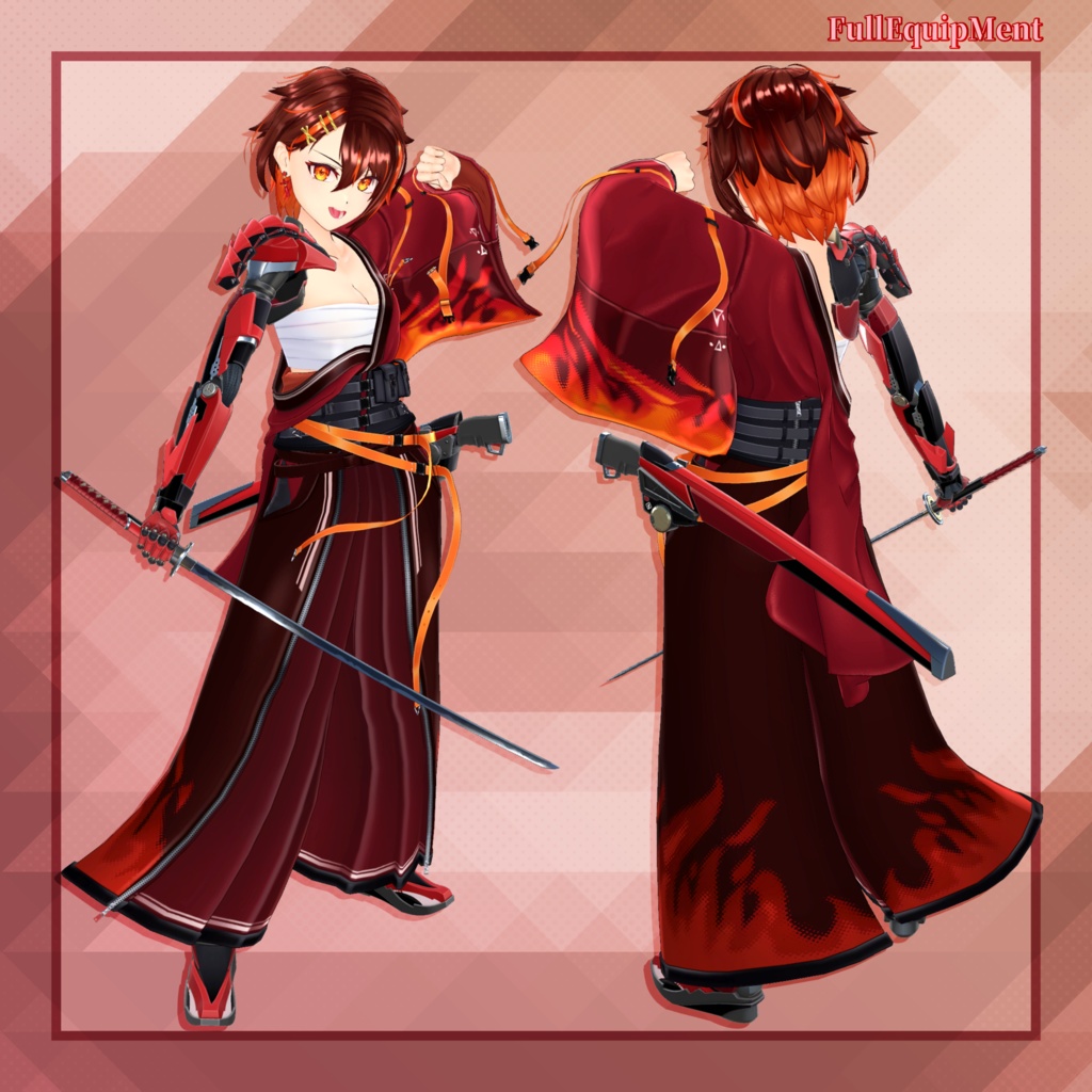 【オリジナル3Dモデル】ヒツギ v1.1.0