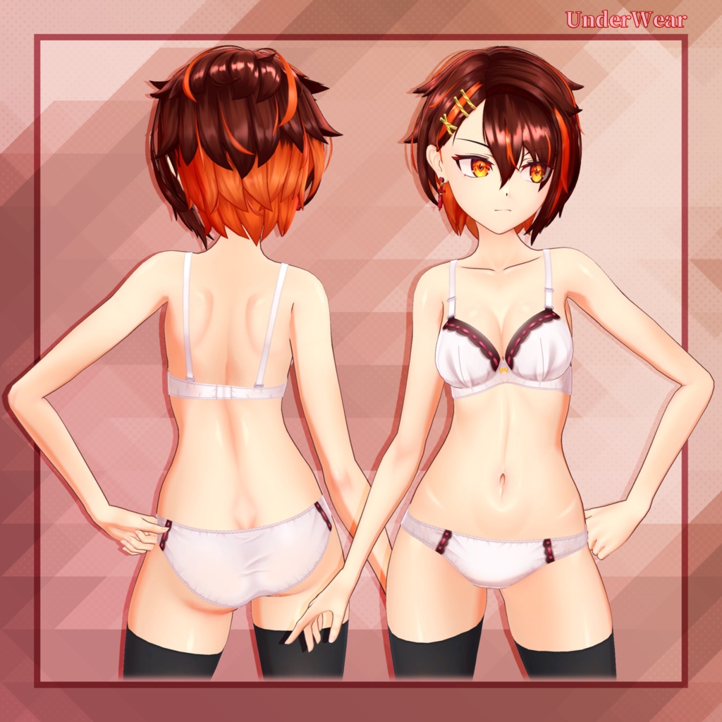 【オリジナル3Dモデル】ヒツギ v1.1.0