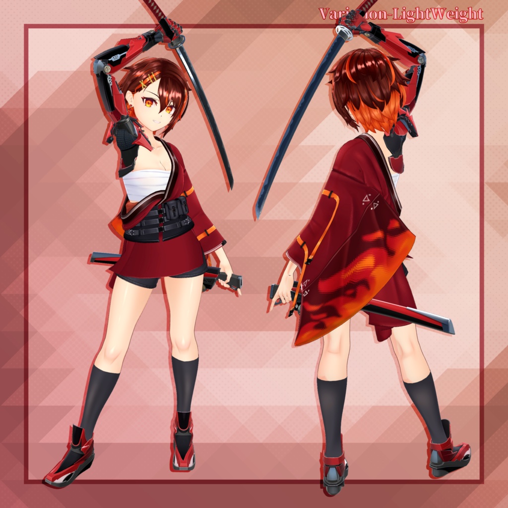 【オリジナル3Dモデル】ヒツギ v1.1.0