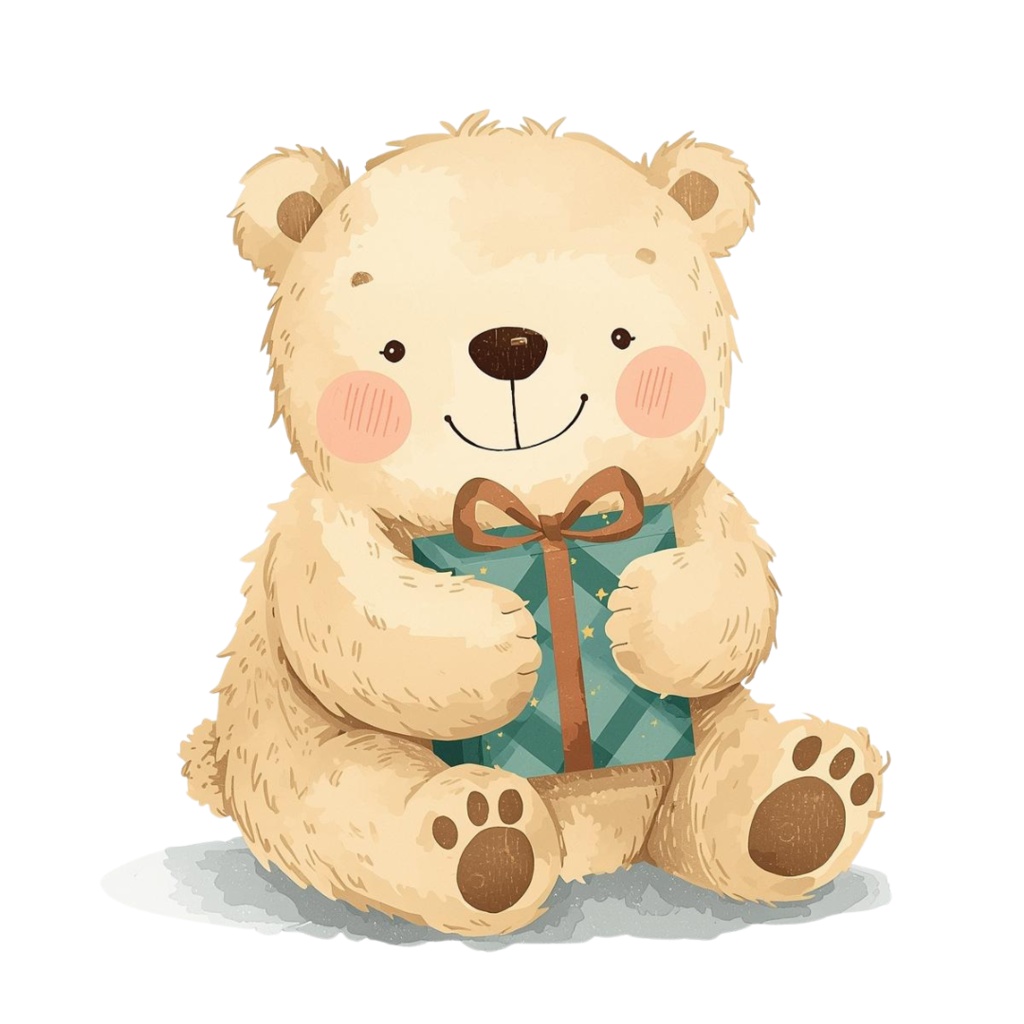 ほっこり手描きクリスマス イラスト素材10点セット(PNG形式)